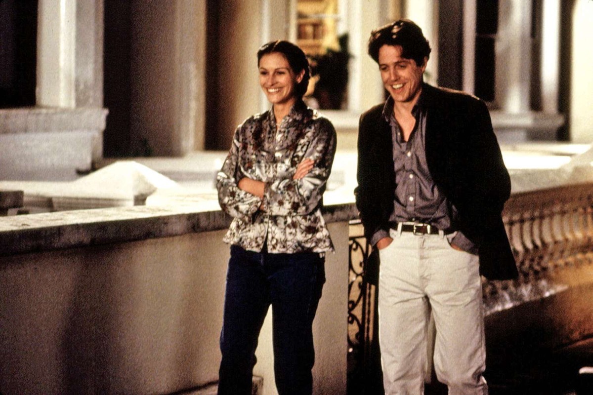 Julia Roberts and Hugh Grant in Notting Hill