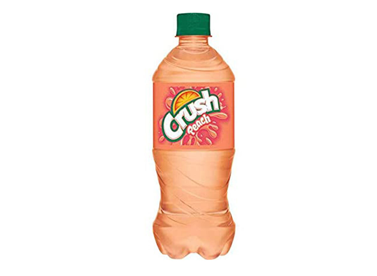 crush peach soda