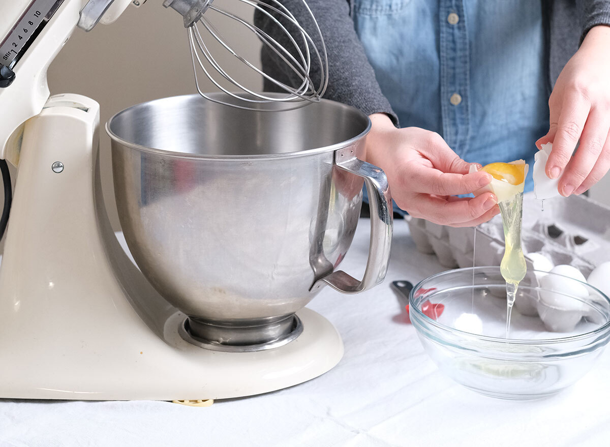 separating egg yolks and whites