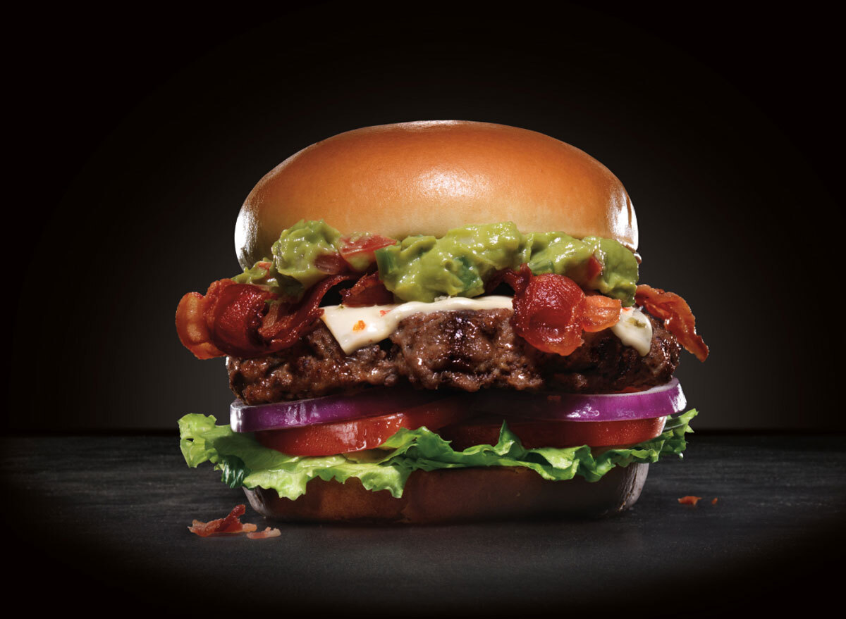 Carls jr half pound guacamole thickburger