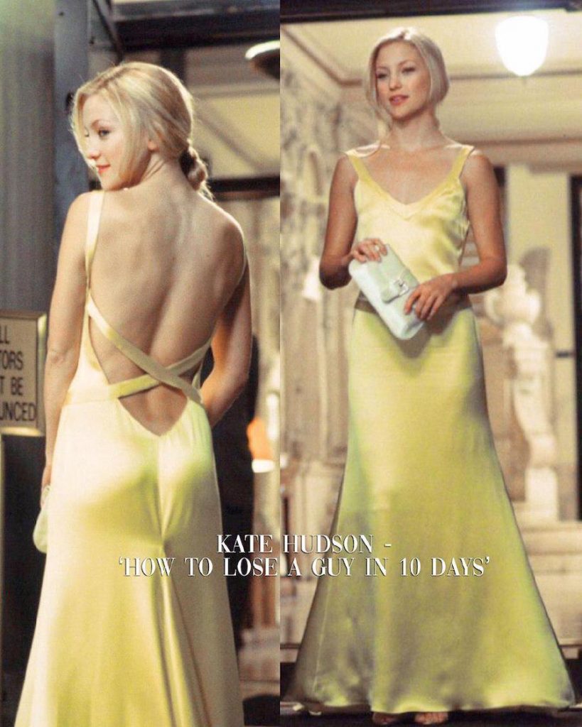 Kate Hudson – How To Lose A Guy In 10 Days | 15 Iconic Movie Dresses You Wish You Could Wear | HerBeauty