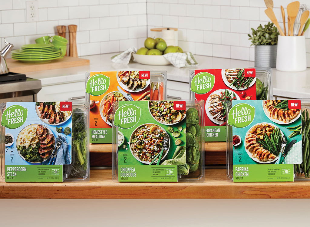 HelloFresh new meal kits