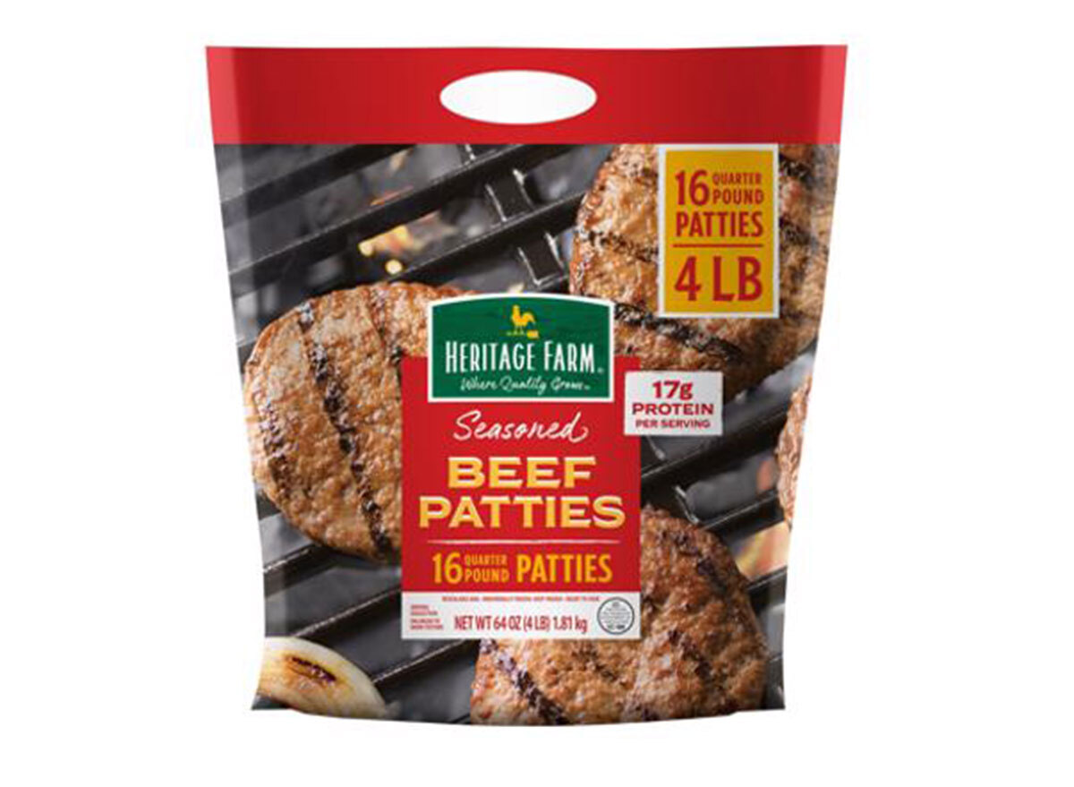 heritage farm beef patties