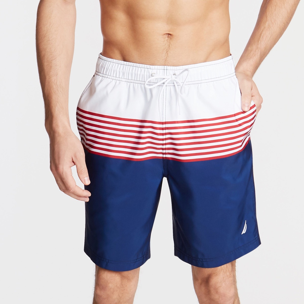 Nautica Swim Trunks Fourth of July Accessories