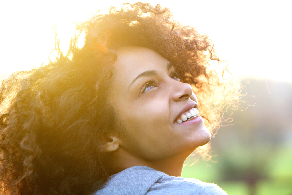 Woman Smiling, make yourself more attractive