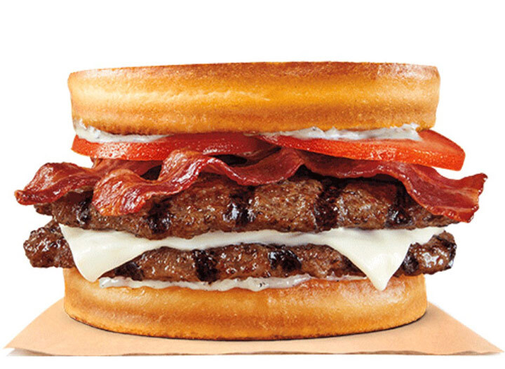 Burger king bacon swiss sourdough