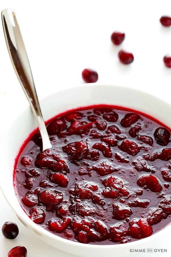 slow cooker cranberry sauce