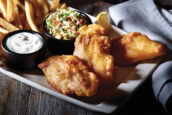 Applebees fish and chips