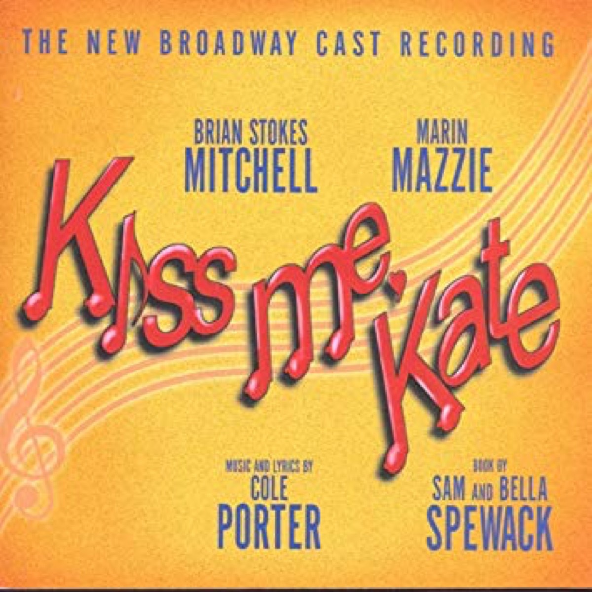 kiss me kate cast recording for broadwau