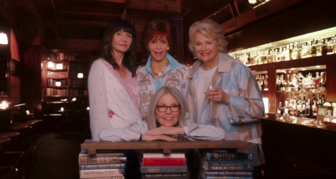 Mary Steenburgen, Jane Fonda, Candice Bergen, and Diane Keaton in Book Club