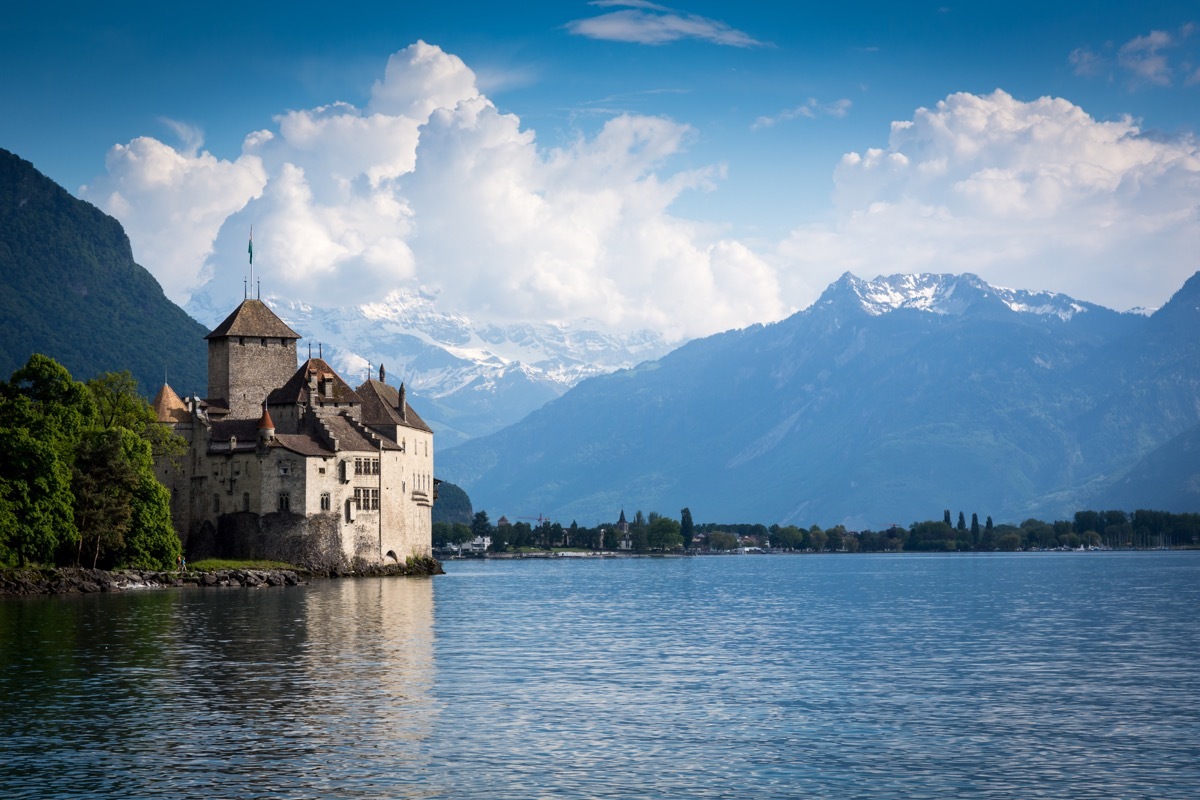 Chateau Chillon, Montreux, Switzerland