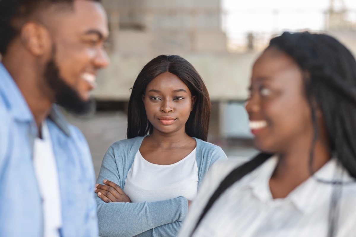 woman jealous of friend in new relationship