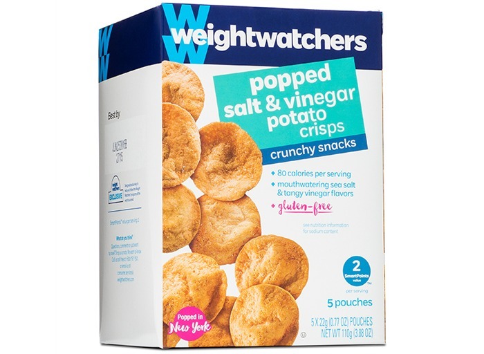 Weight Watchers Popped Salt Vinegar Potato Crisps