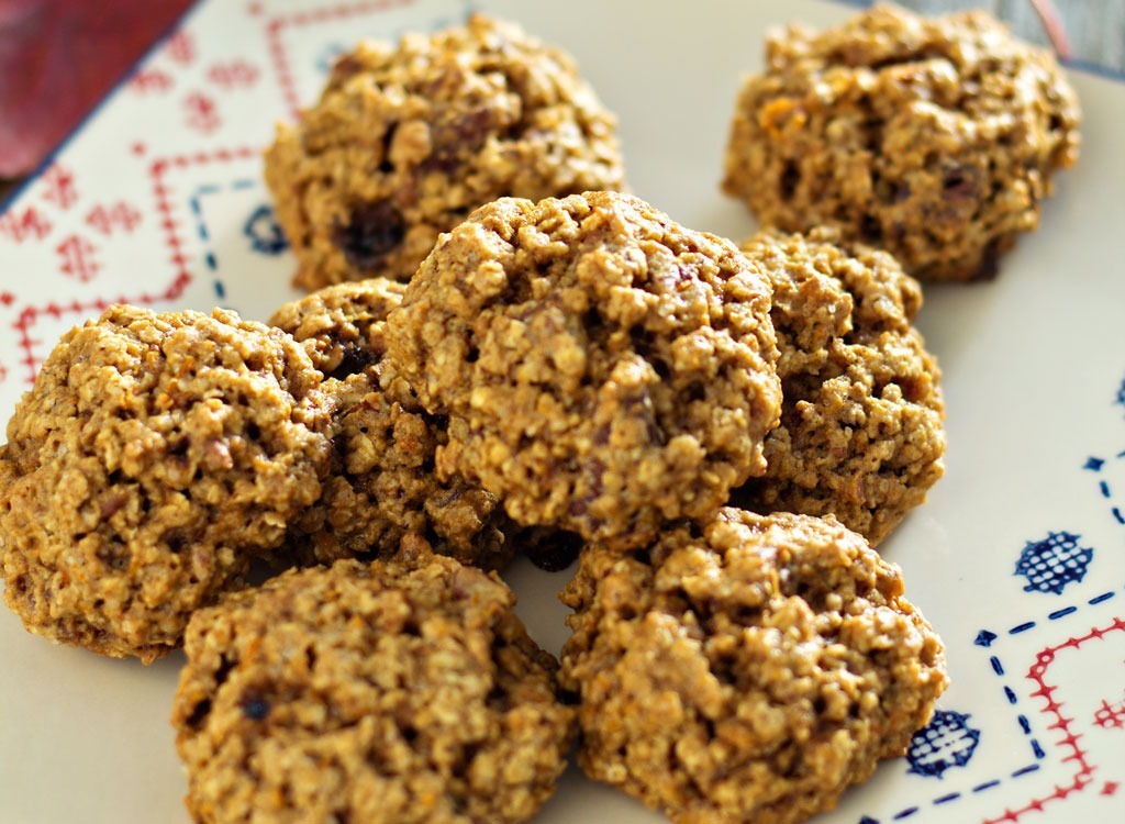 pumpkin oatmeal cookies