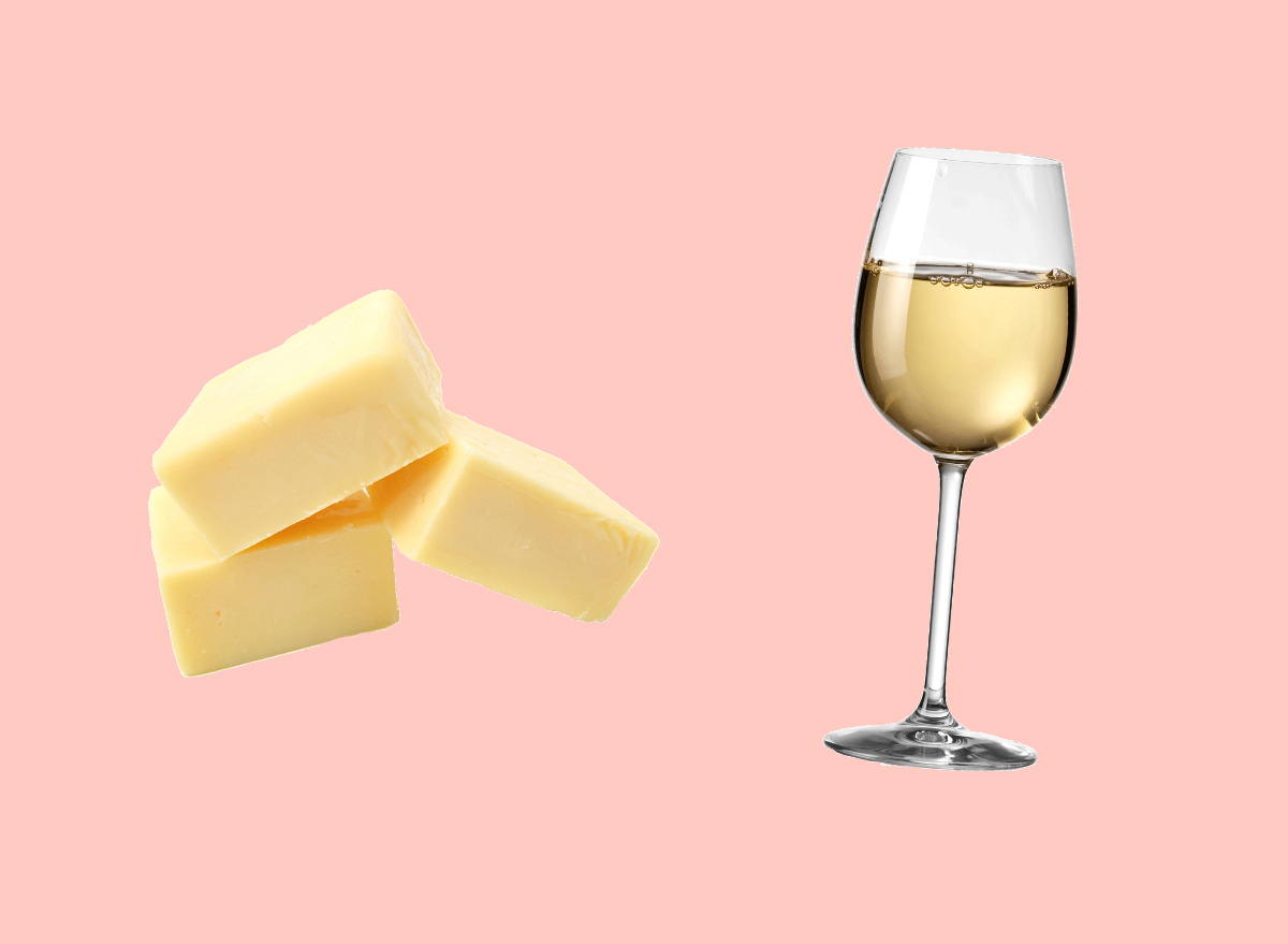 white cheddar and sauvignon blanc