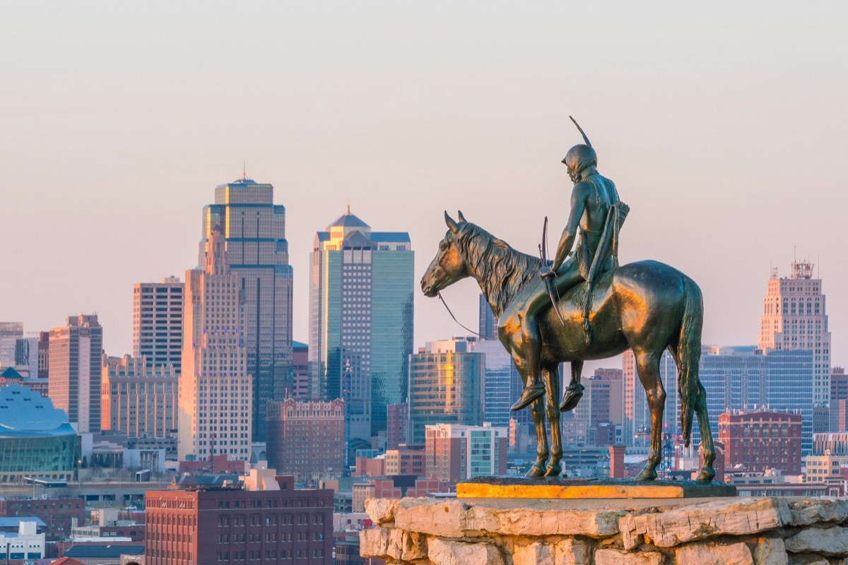 statue in Kansas City, Missouri