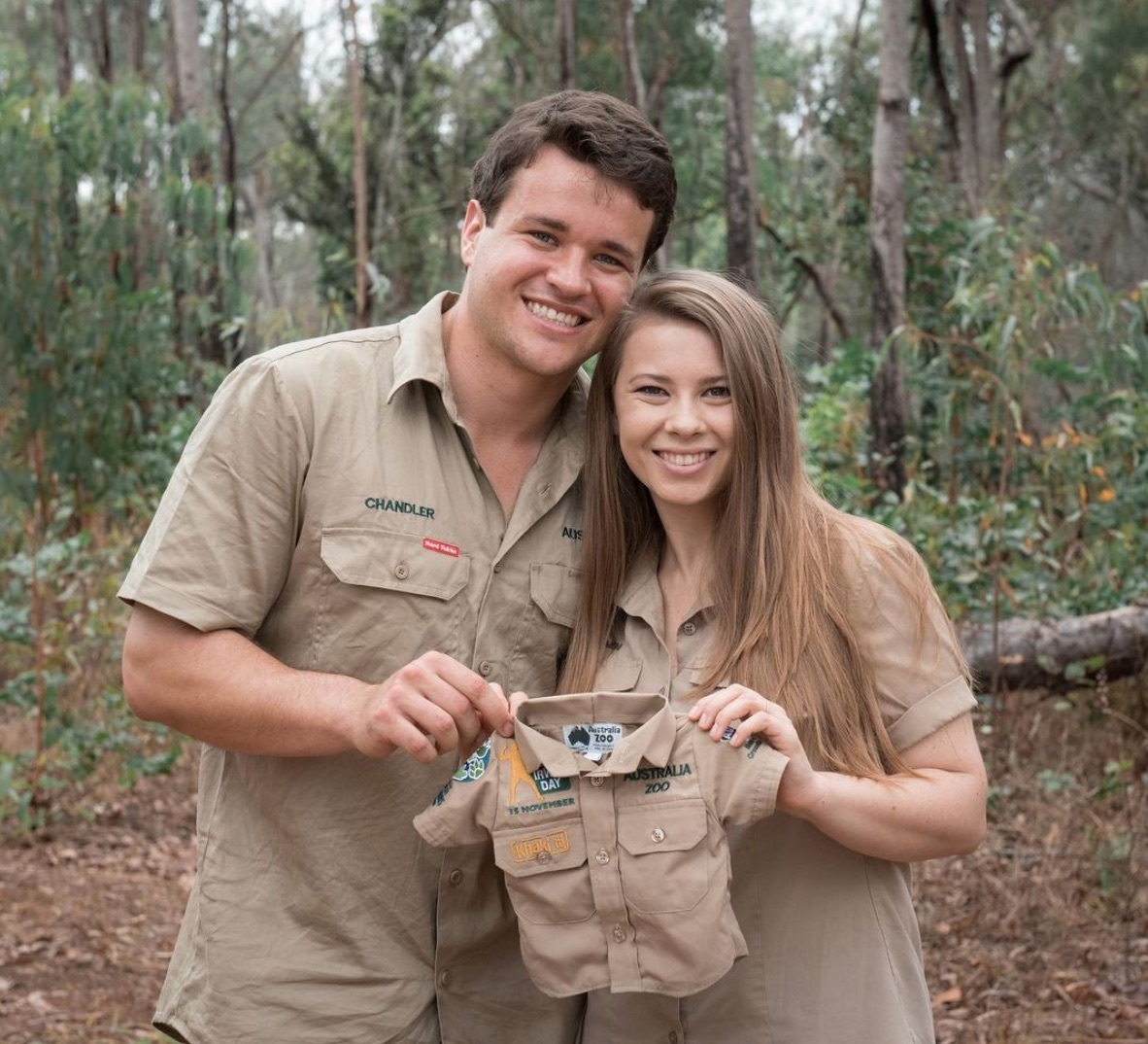 Chandler Powell and Bindi Irwin