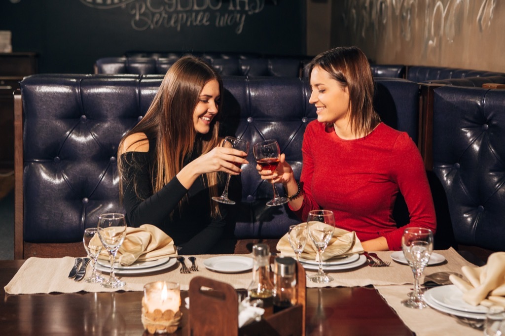 female friendships, Things You Should Always Do at a Fancy Restaurant