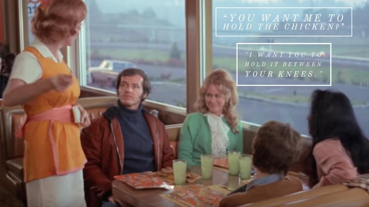 Five Easy pieces movie quote