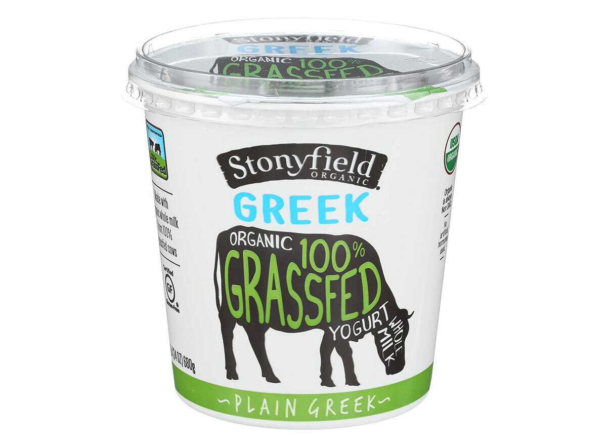 stonyfield greek yogurt