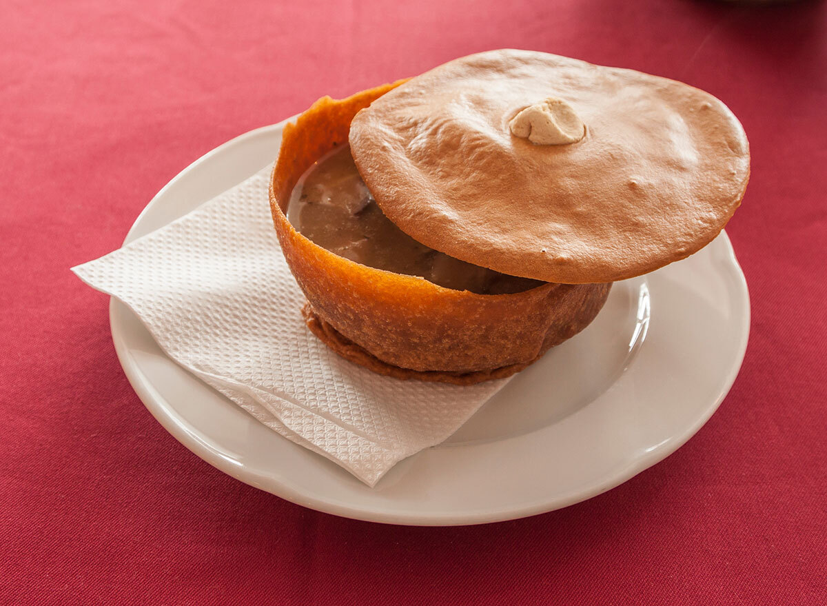 slovenian mushroom soup bowl