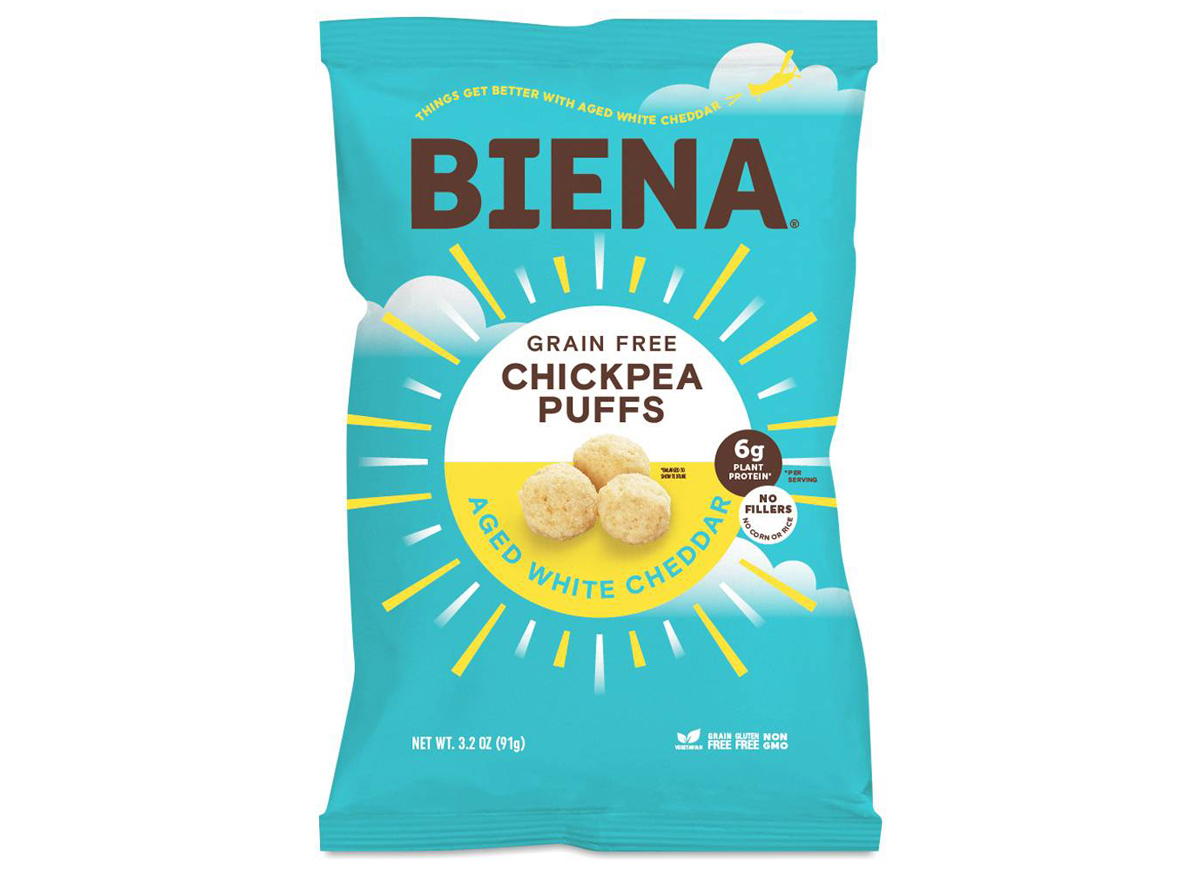 biena chickpea puffs cheddar