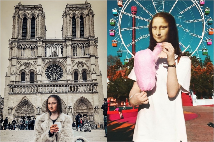 Mona Lisa a travel blogger | Mona Lisa Reimagined In The Modern World Excerpt | Her Beauty