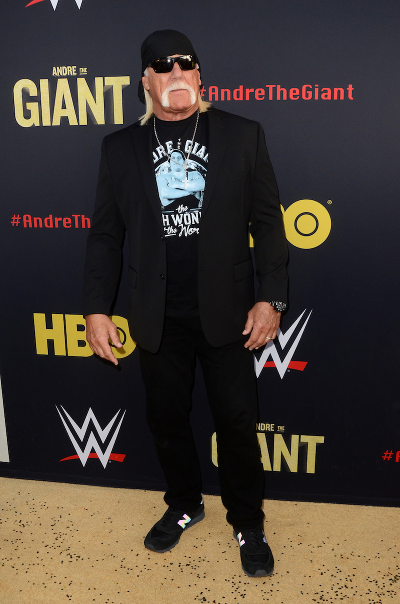 Hulk Hogan at the premiere of 