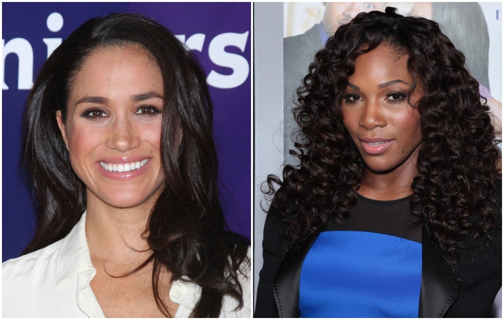 meghan markle and serena williams royal wedding