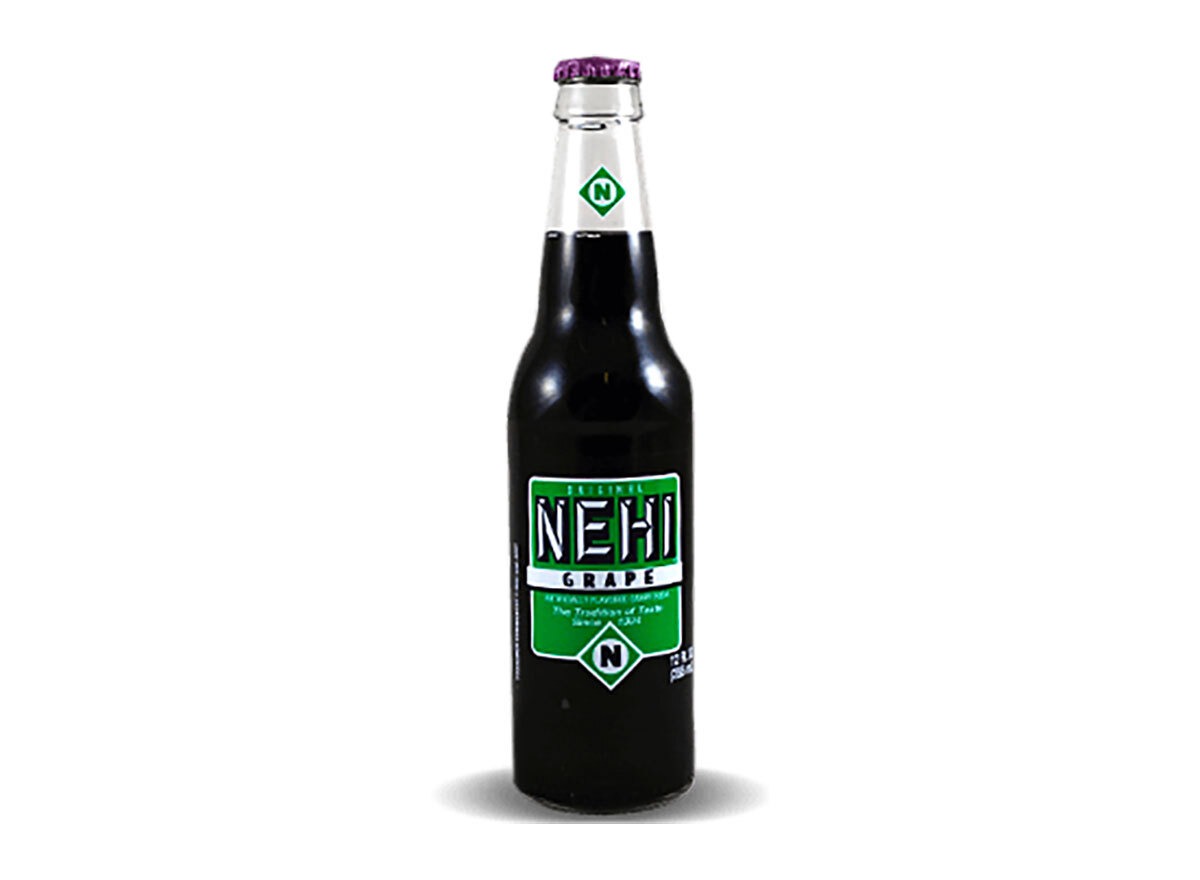 bottle of nehi grape soda