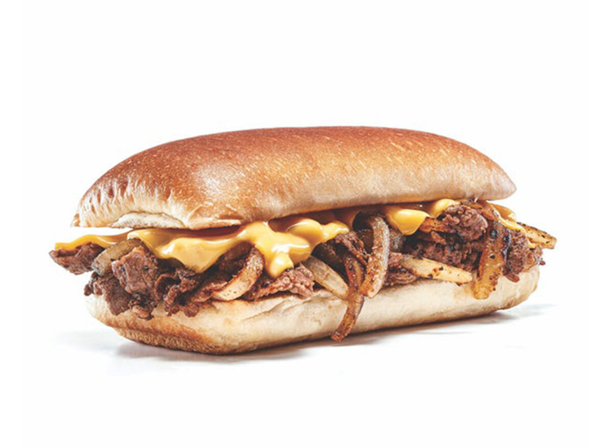 Philly cheese steak stacker