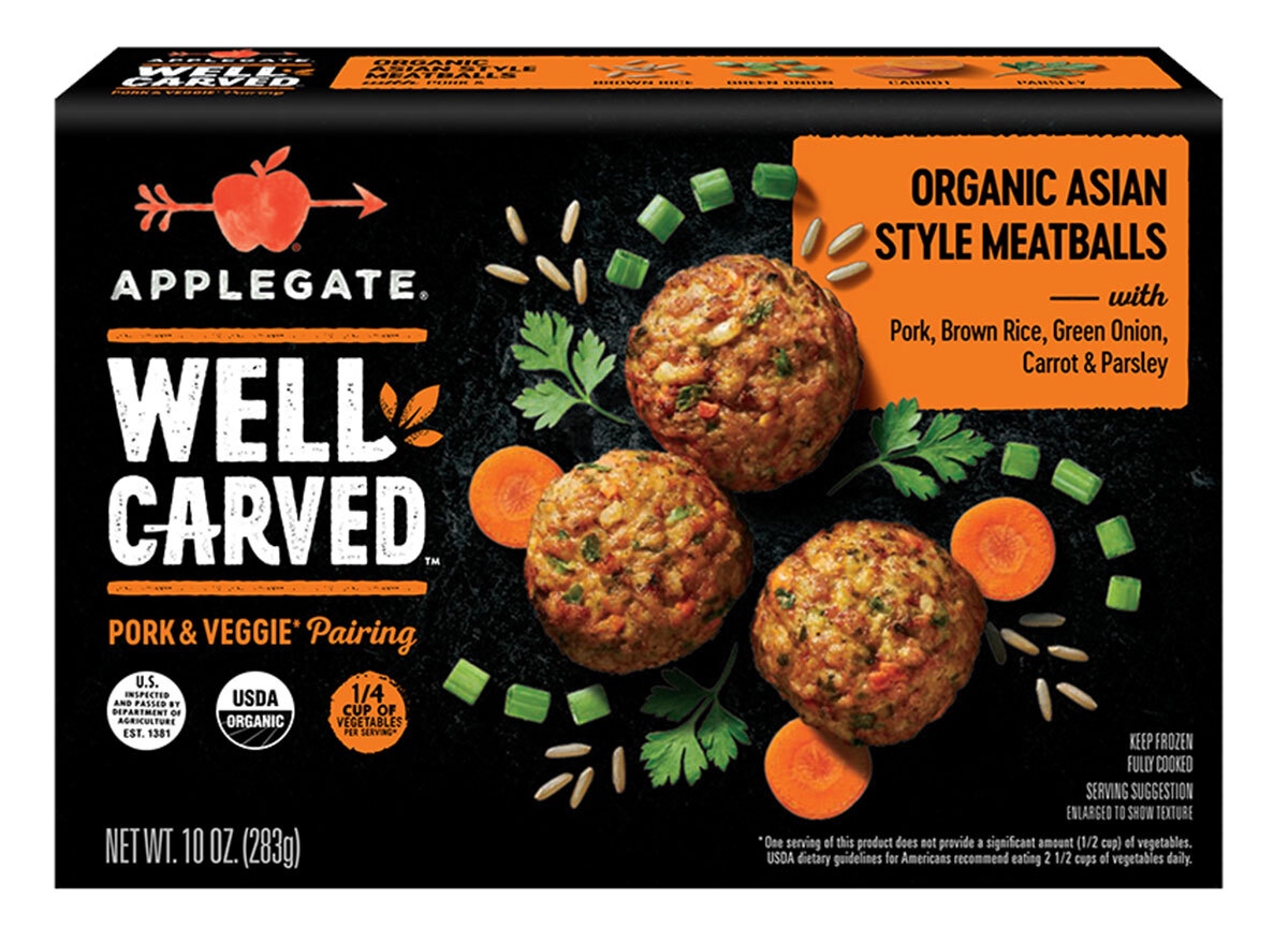 applegate pork meatballs