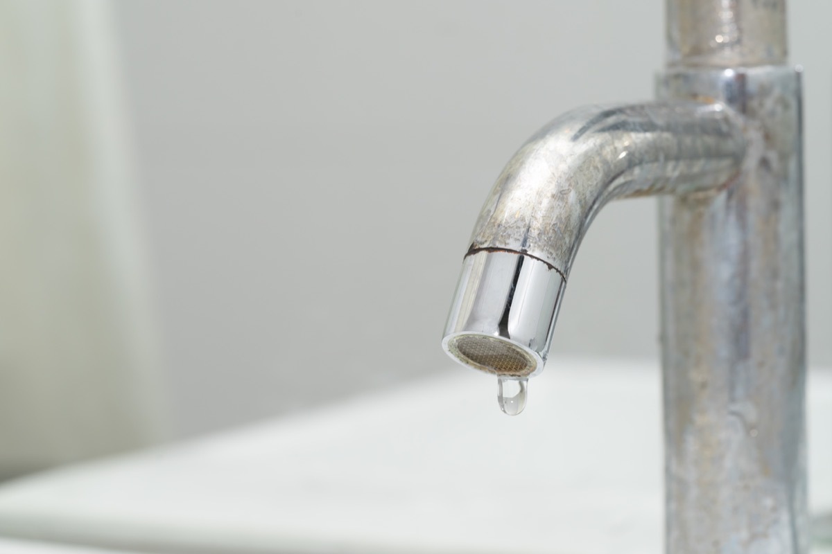 Dripping sink