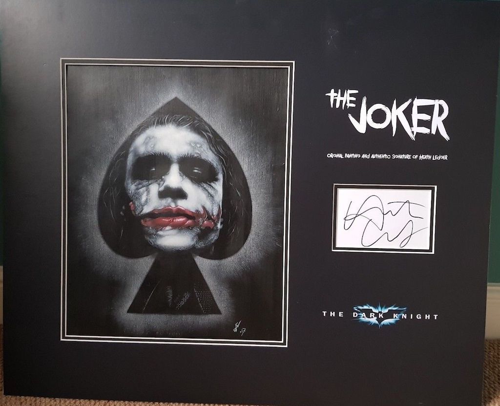 Heath Ledger Bad Signatures