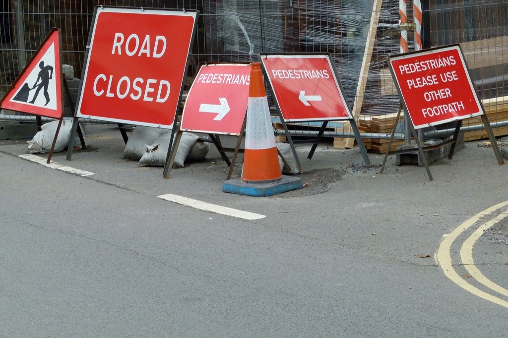 pedestrian crossing Road Warning Signs