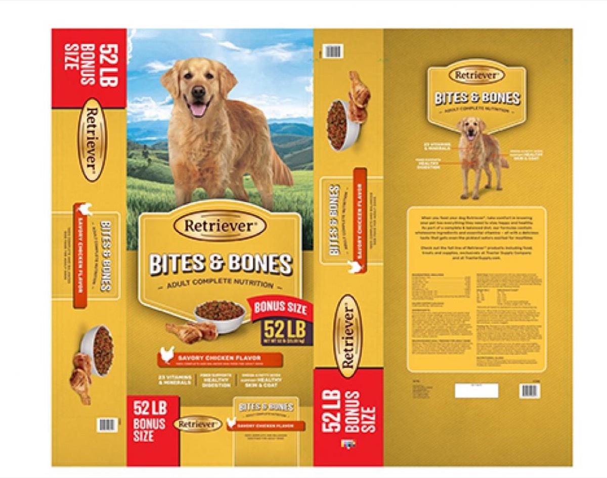 retriever dog food