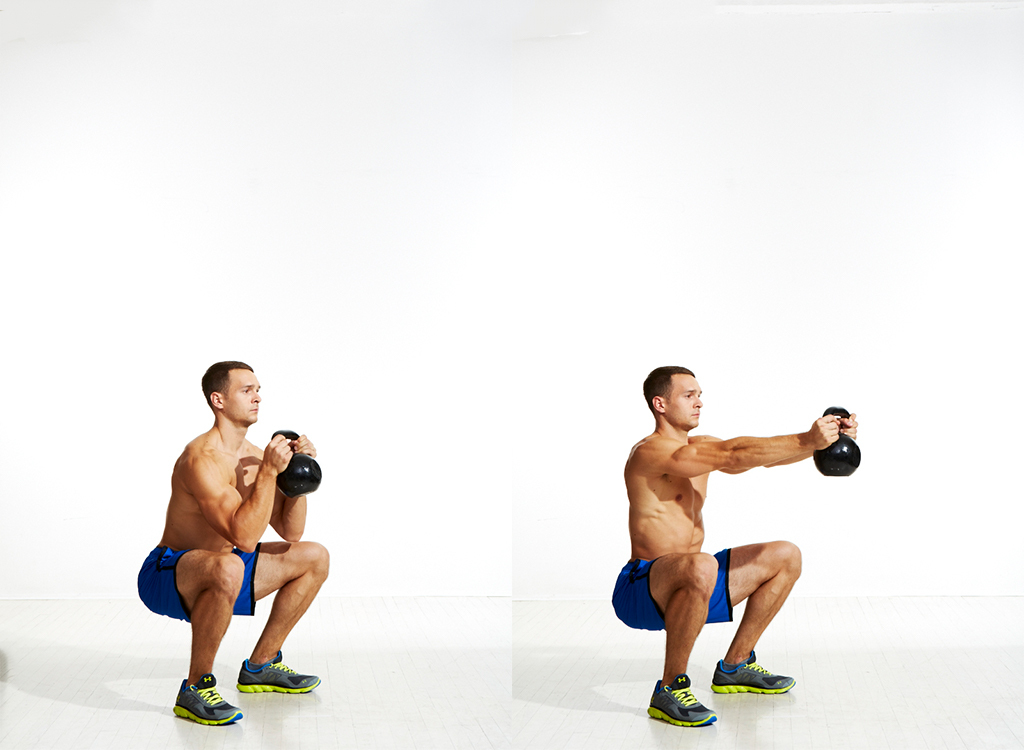 Kettlebell Press-Out, Best one-kettlebell workout