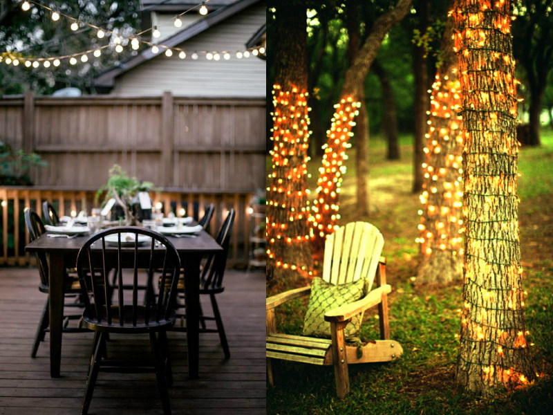 String Lights DIY Decorating Ideas 10