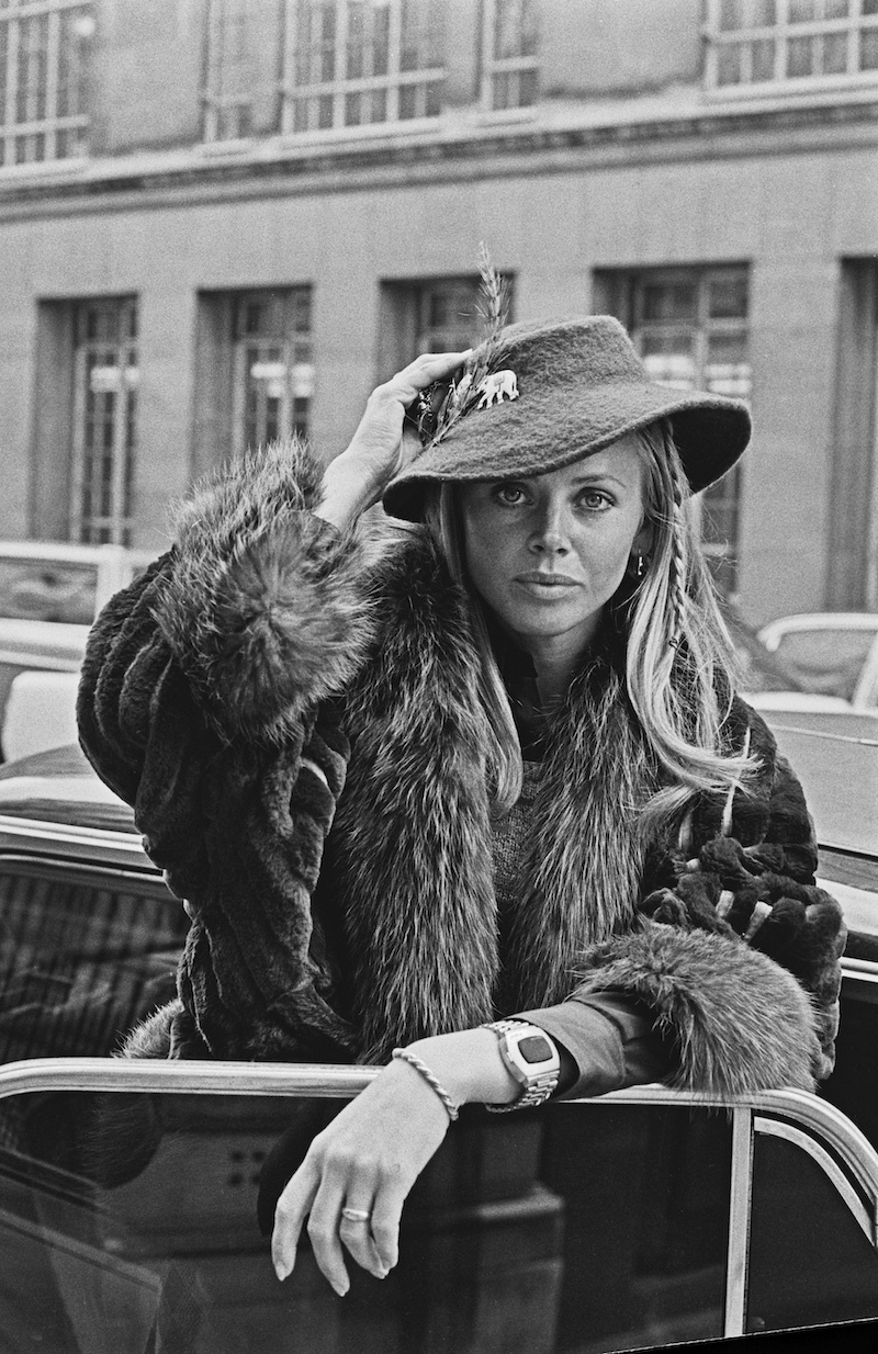 Britt Ekland in 1974