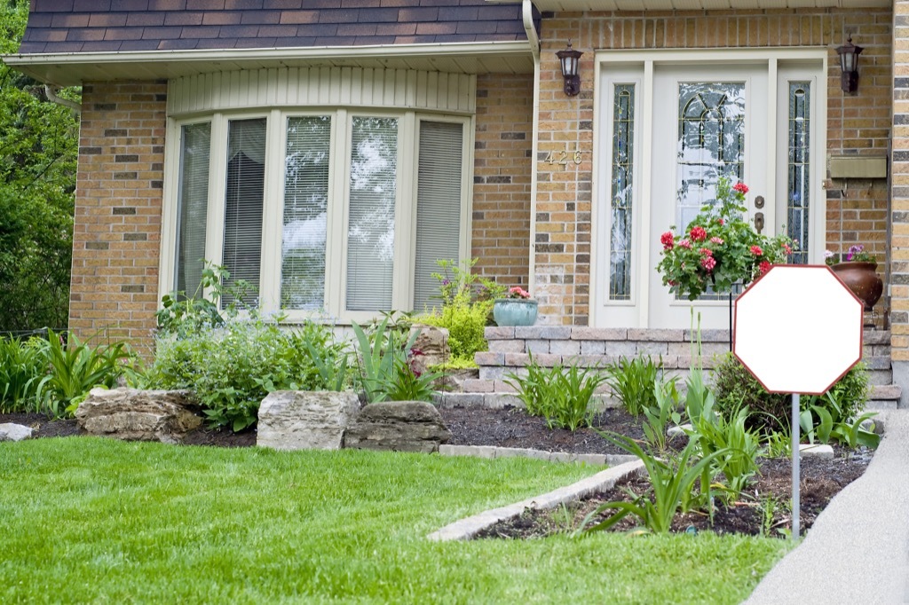 home security sign