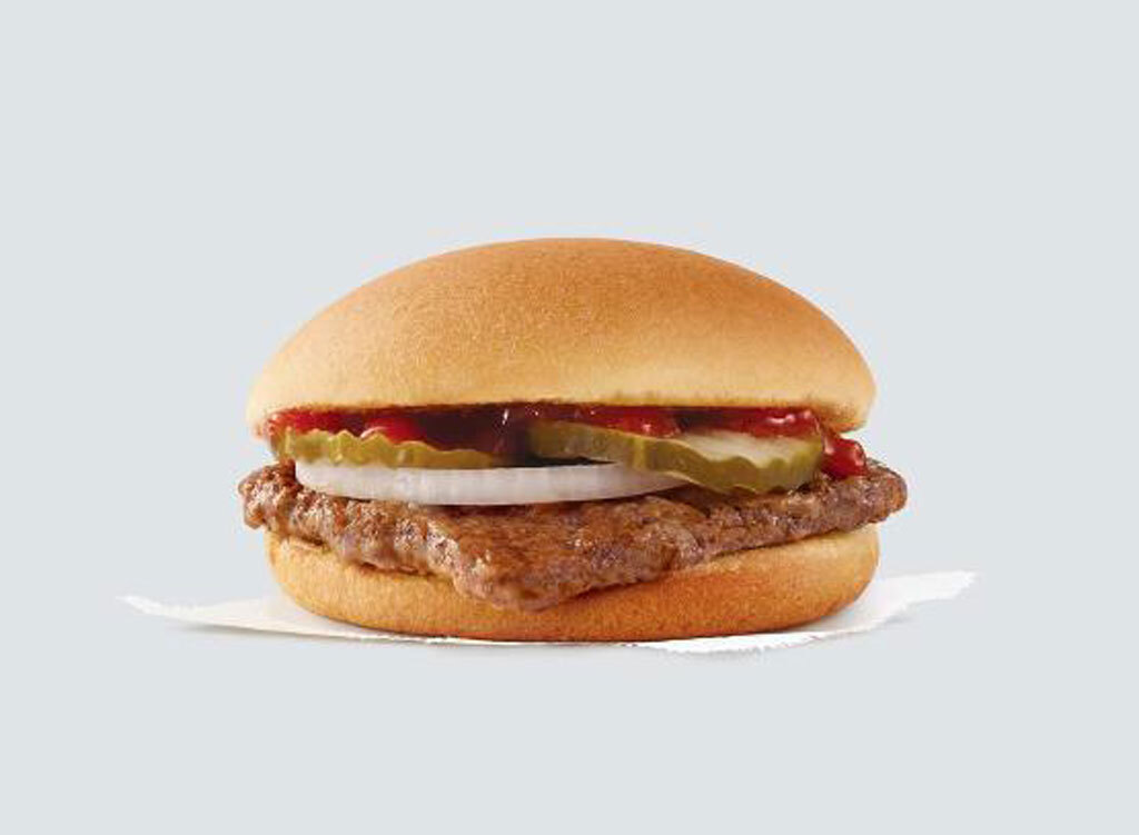 wendy's menu jr burger