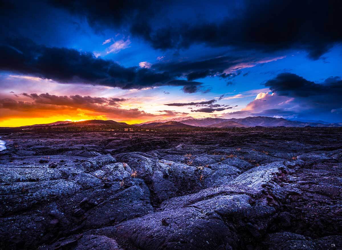 craters of the moon lava fields