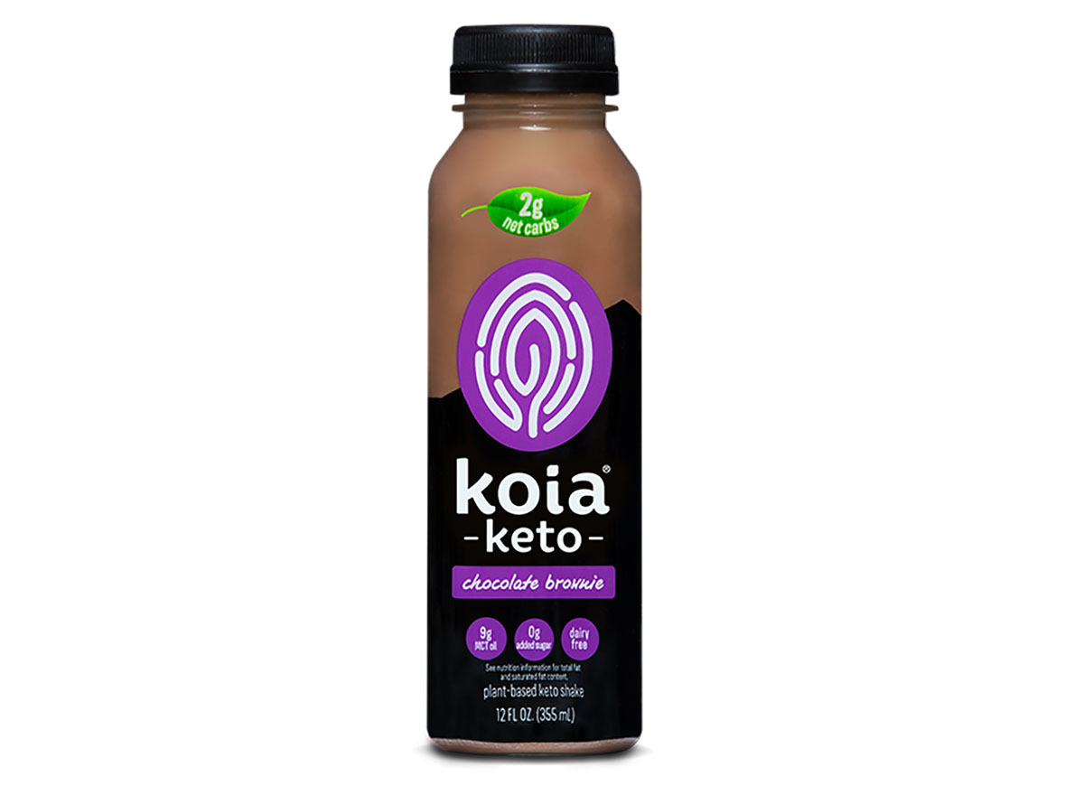 koia keto chocolate brownie drink