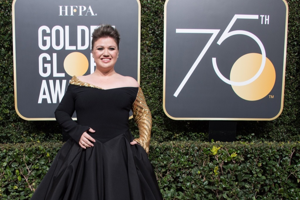 Hollywood Foreign Press Association golden globes kelly clarkson