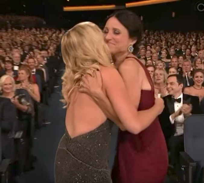 Julia Louis-Dreyfus Amy Poehler Funniest Awards Acceptance Speech Punchlines