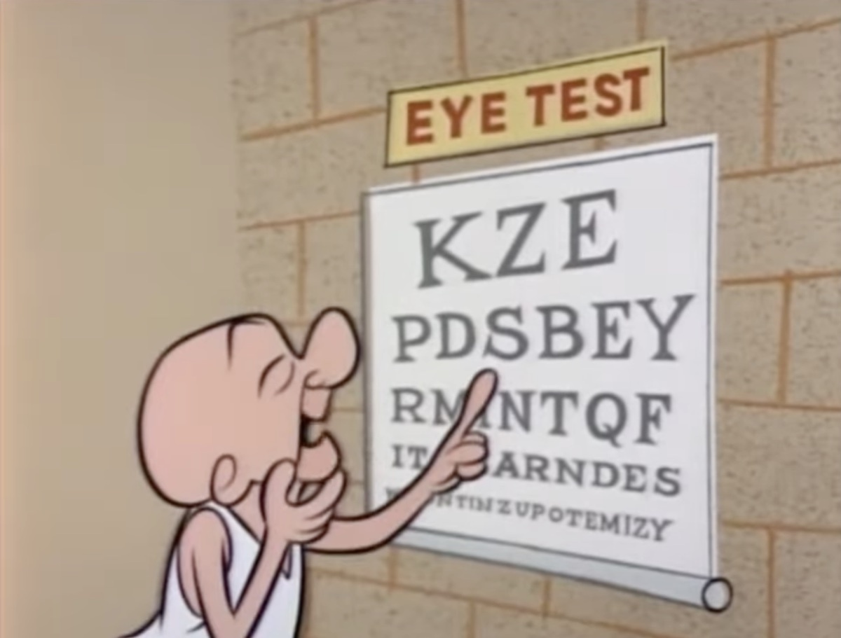 Still from Mister Magoo show