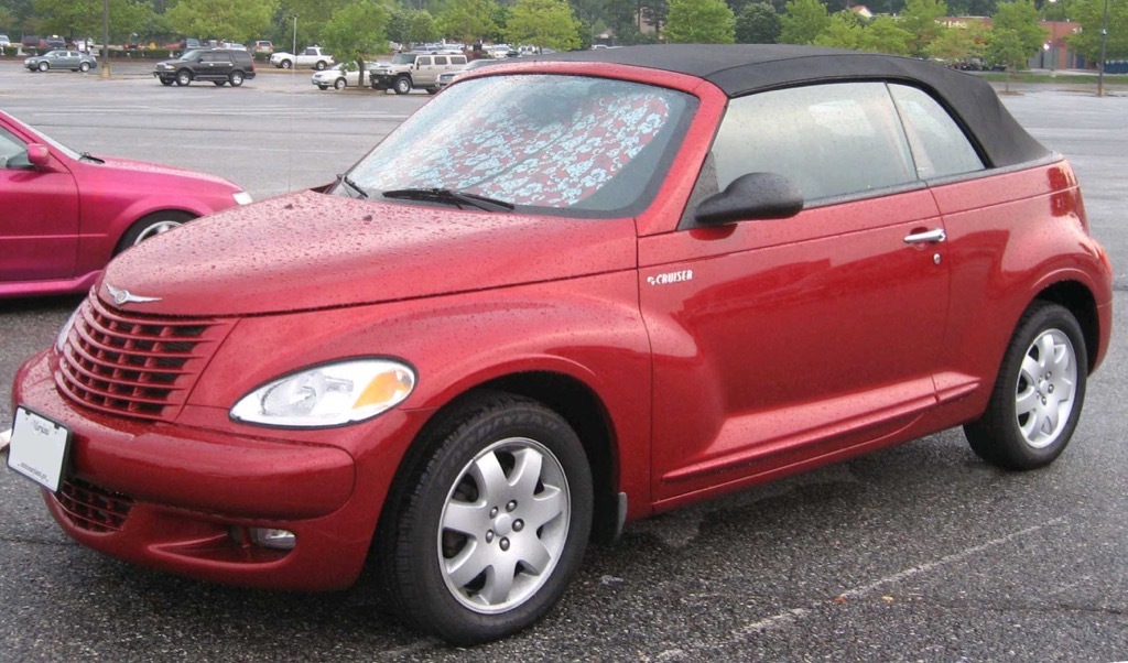 Chrysler PT Cruiser convertible, worst cars