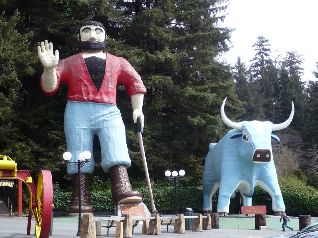 paul bunyan the biggest folk hero every state