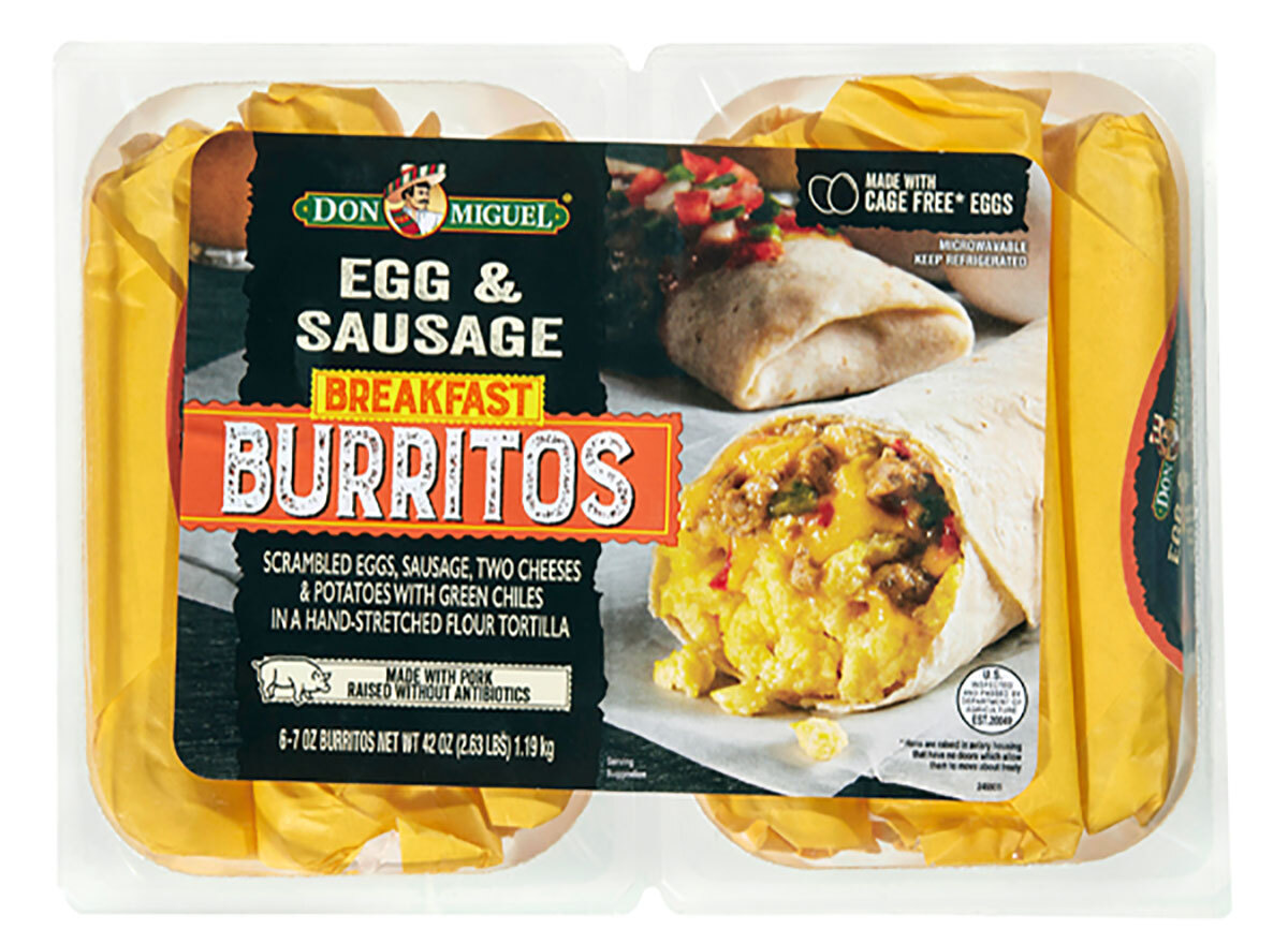 don miguel breakfast burritos