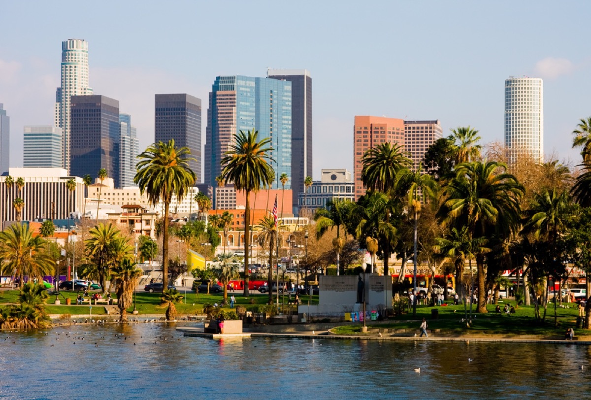 los angeles skyline